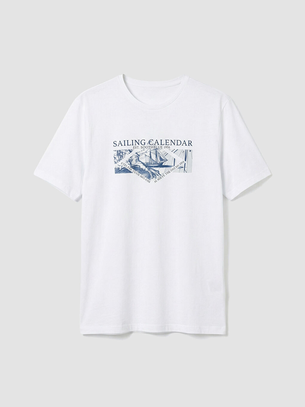 Regular Fit Printed Men's T-Shirt-3