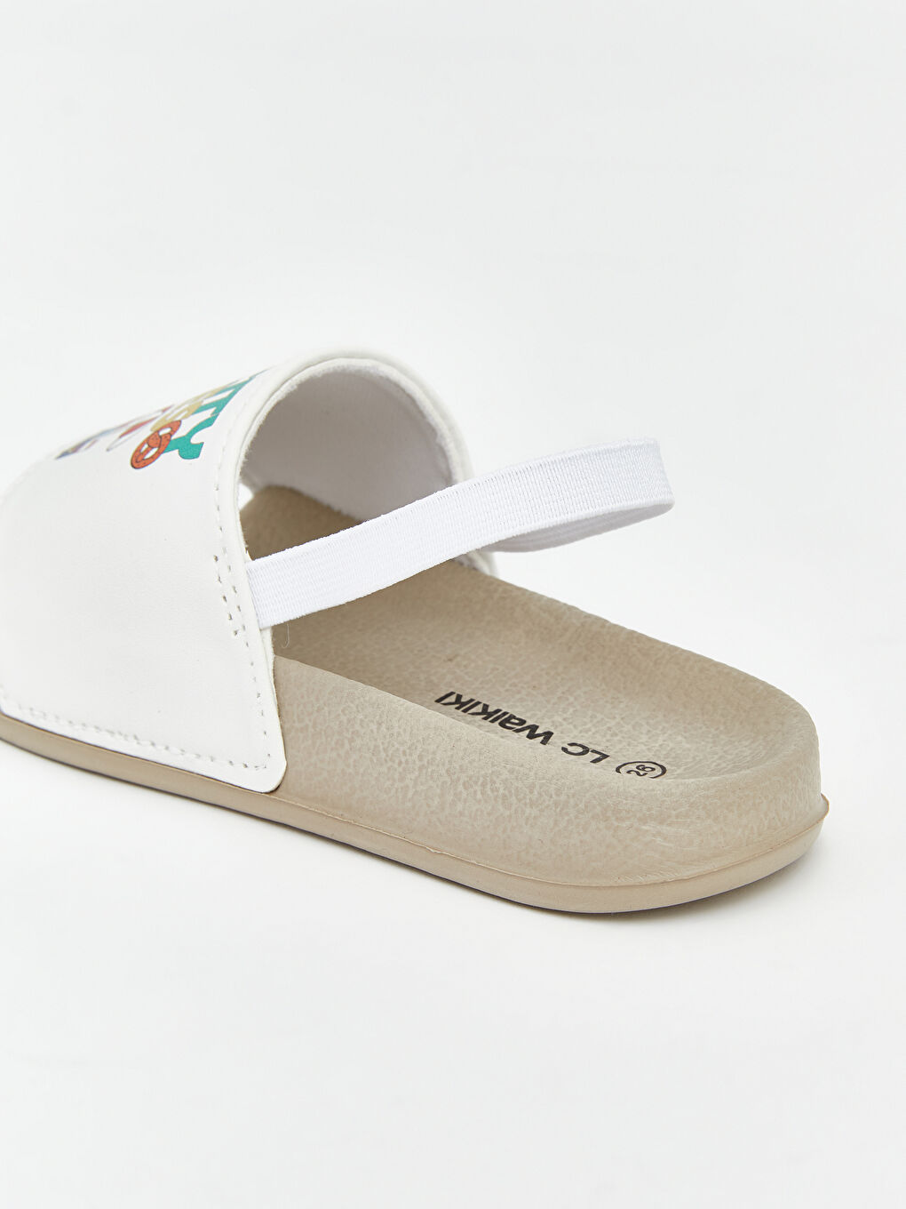 Papuci slider BEJ Băiat-4