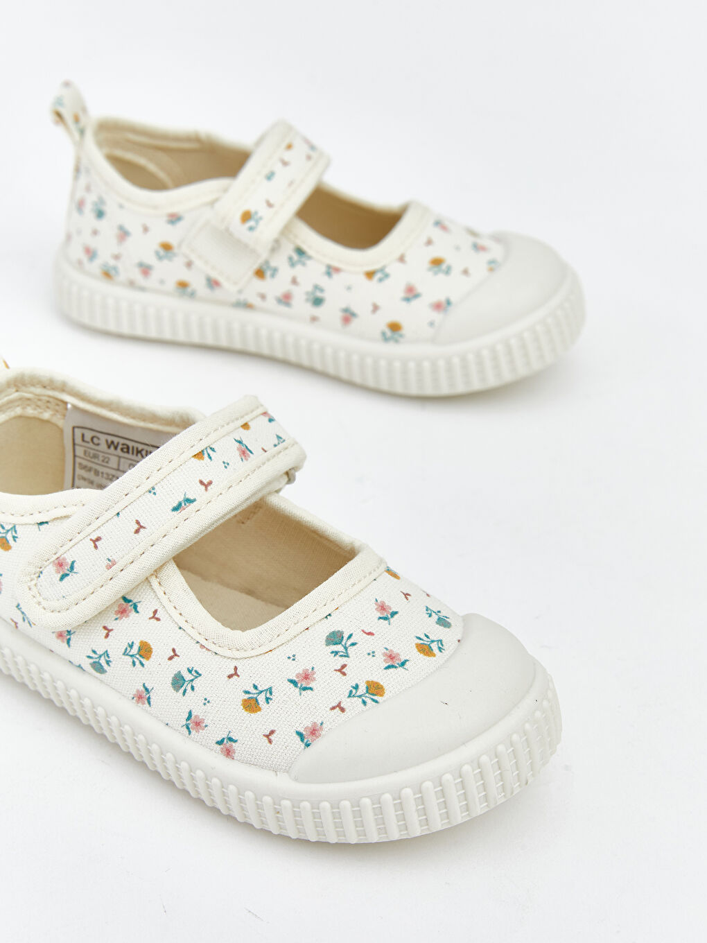 Baby Girl WHITE Pre-Walker Shoes-2