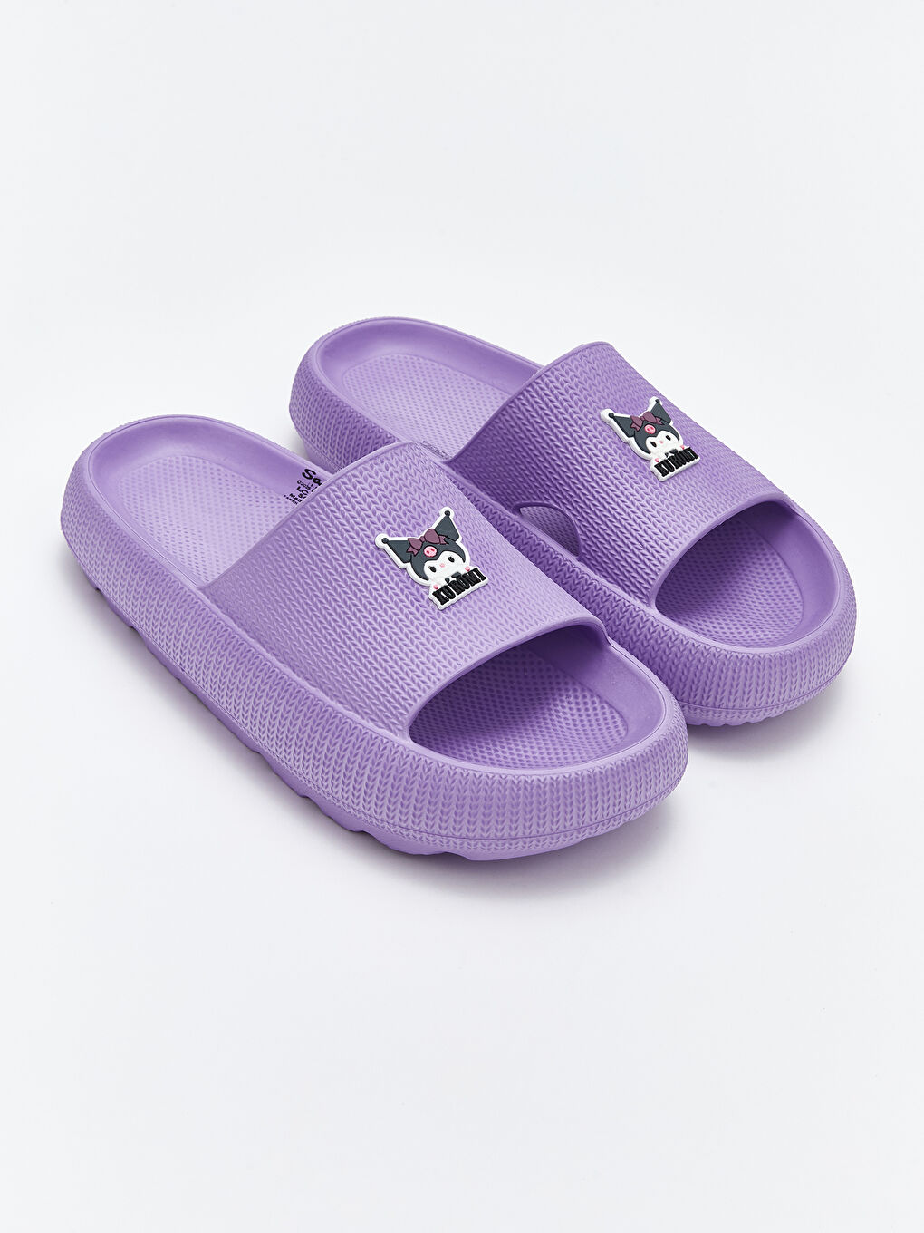 Mor Kuromi Baskılı Kadın Terlik
