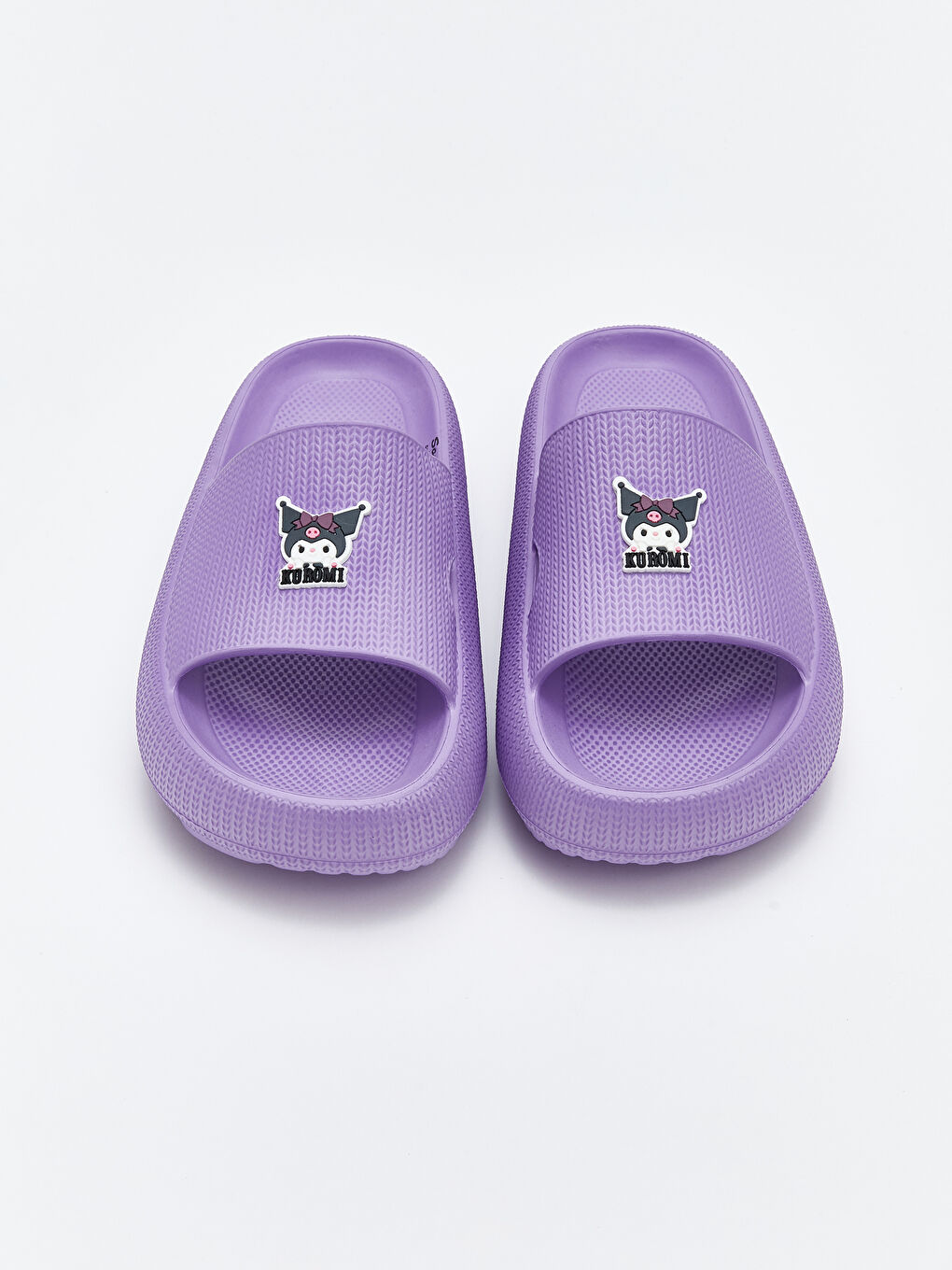 Mor Kuromi Baskılı Kadın Terlik-2