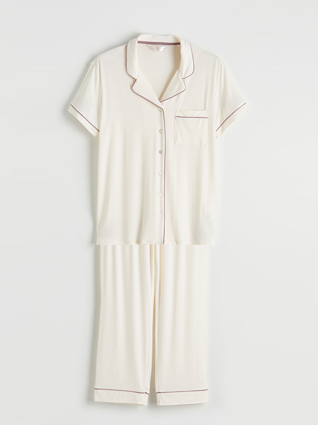 Γυναίκα ΡΟΖ Σετ πιτζάμας-4