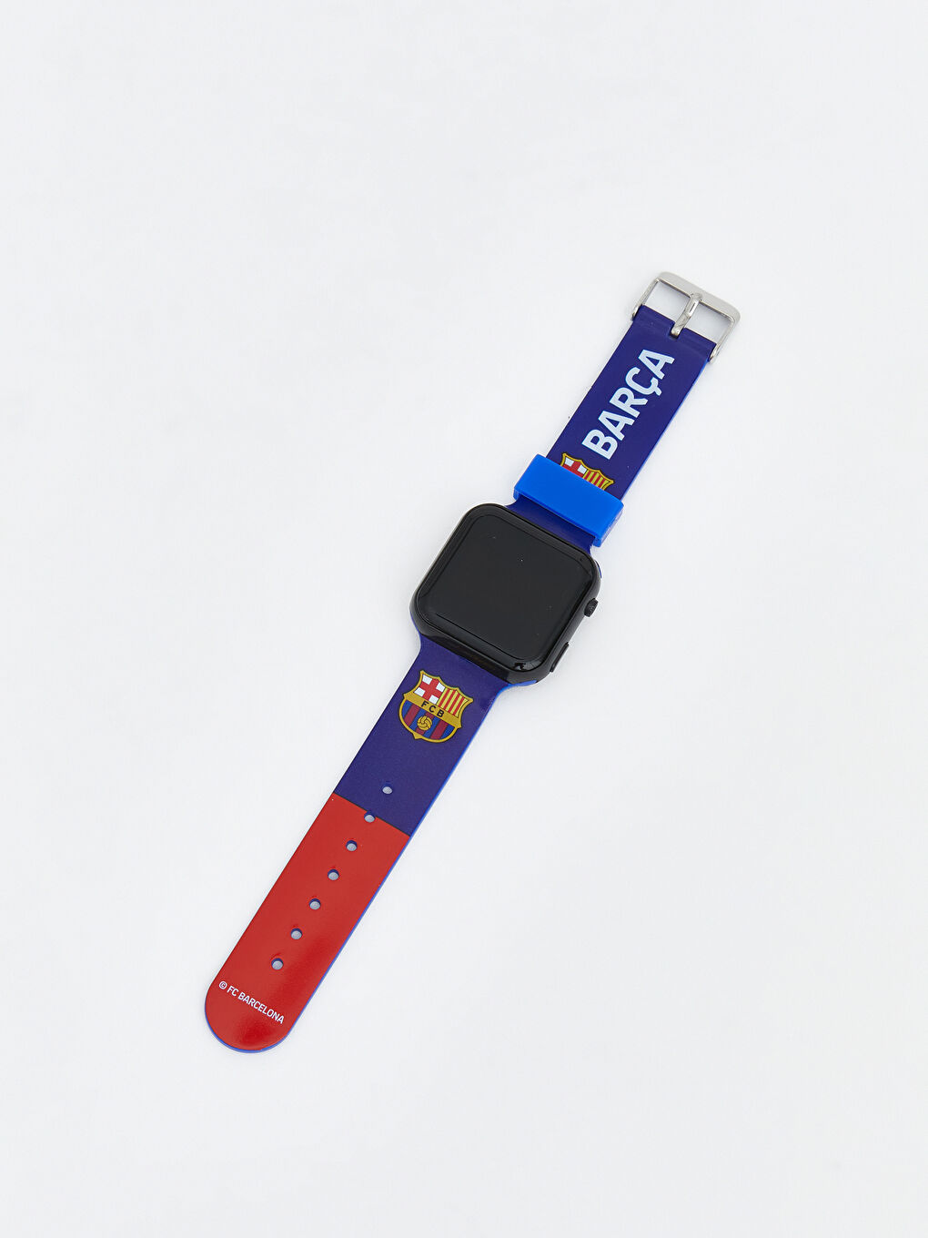 Karışık Barcelona Baskılı Erkek Çocuk Dijital Kol Saati-1