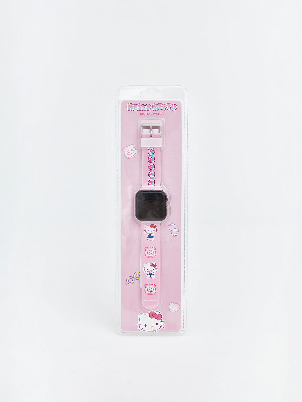 Karışık Hello Kitty Baskılı Kız Çocuk Dijital Kol Saati