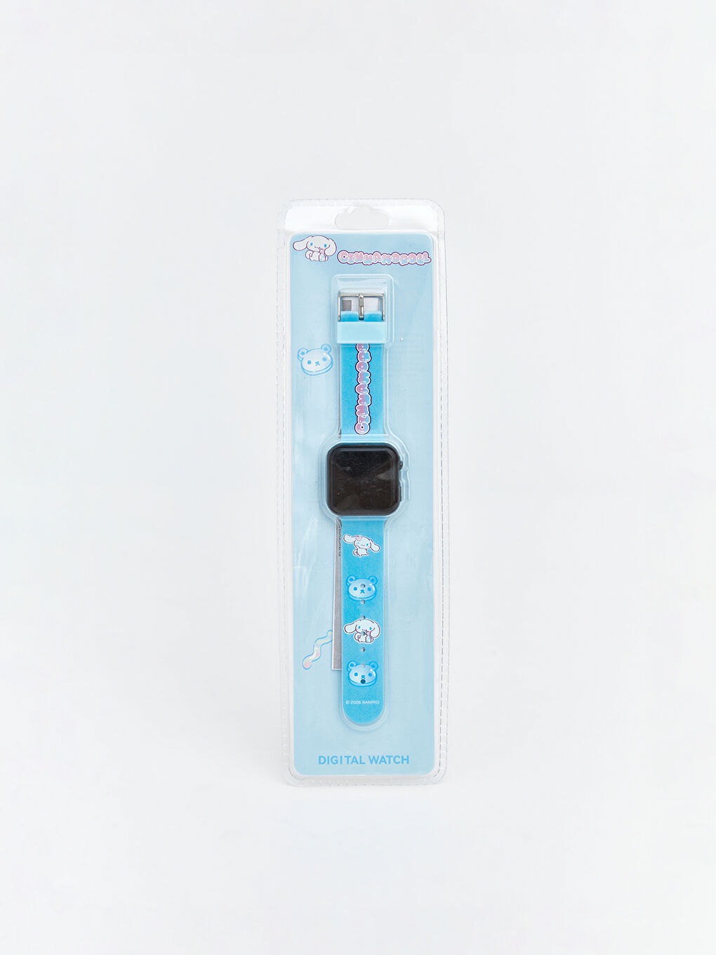 Karışık Cinnamorol Baskılı Kız Çocuk Dijital Kol Saati