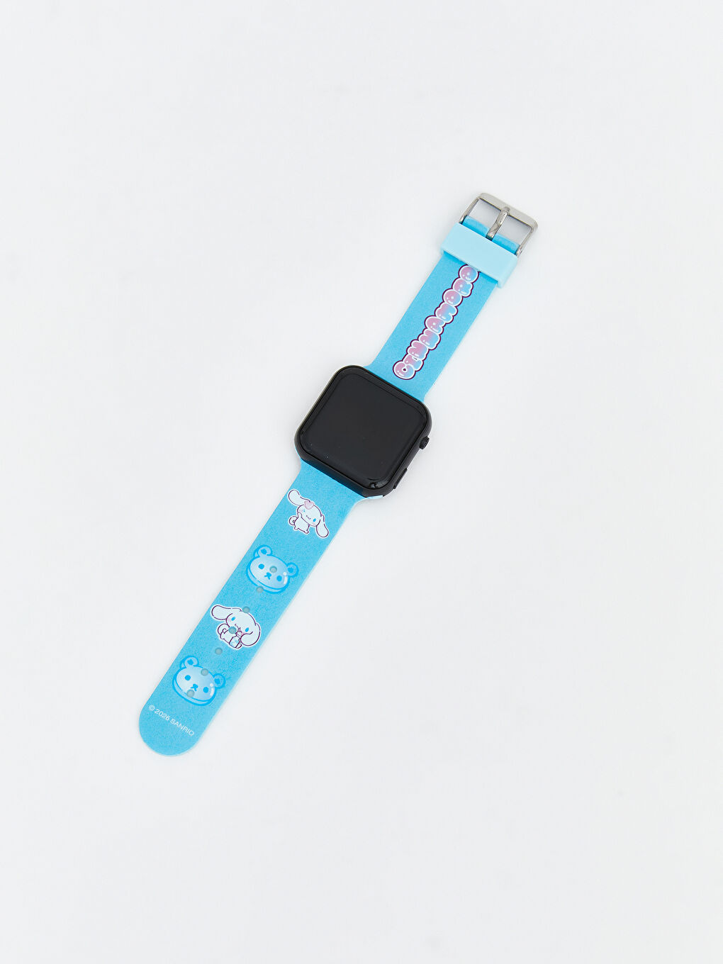 Karışık Cinnamorol Baskılı Kız Çocuk Dijital Kol Saati-1