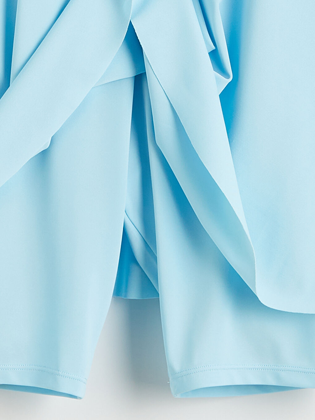 Mavi Baskılı Kız Çocuk Mayo-3