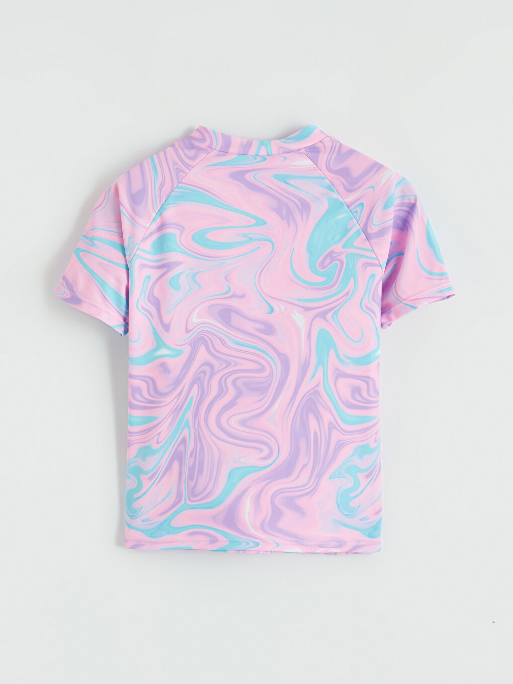 Karışık Kız Çocuk Batik Desenli Şortlu Bikini-3