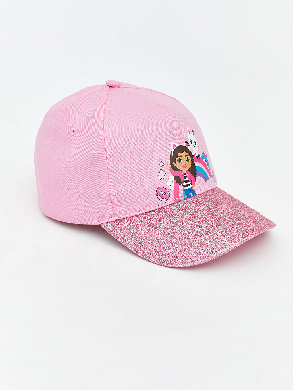 غطاء وردي طفلة-1