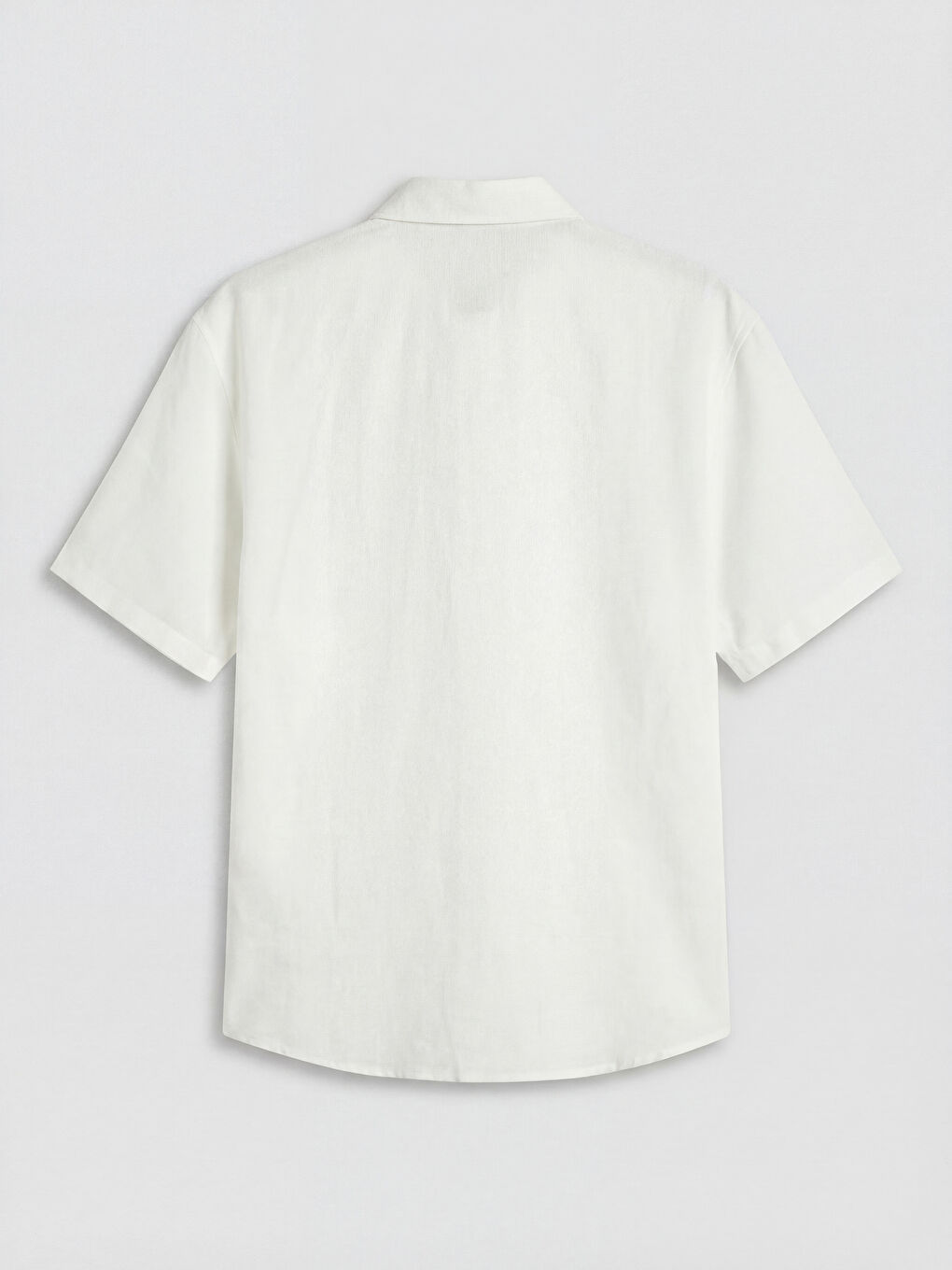 قميص رجالي واسع بقصة تشبه الكتان-1