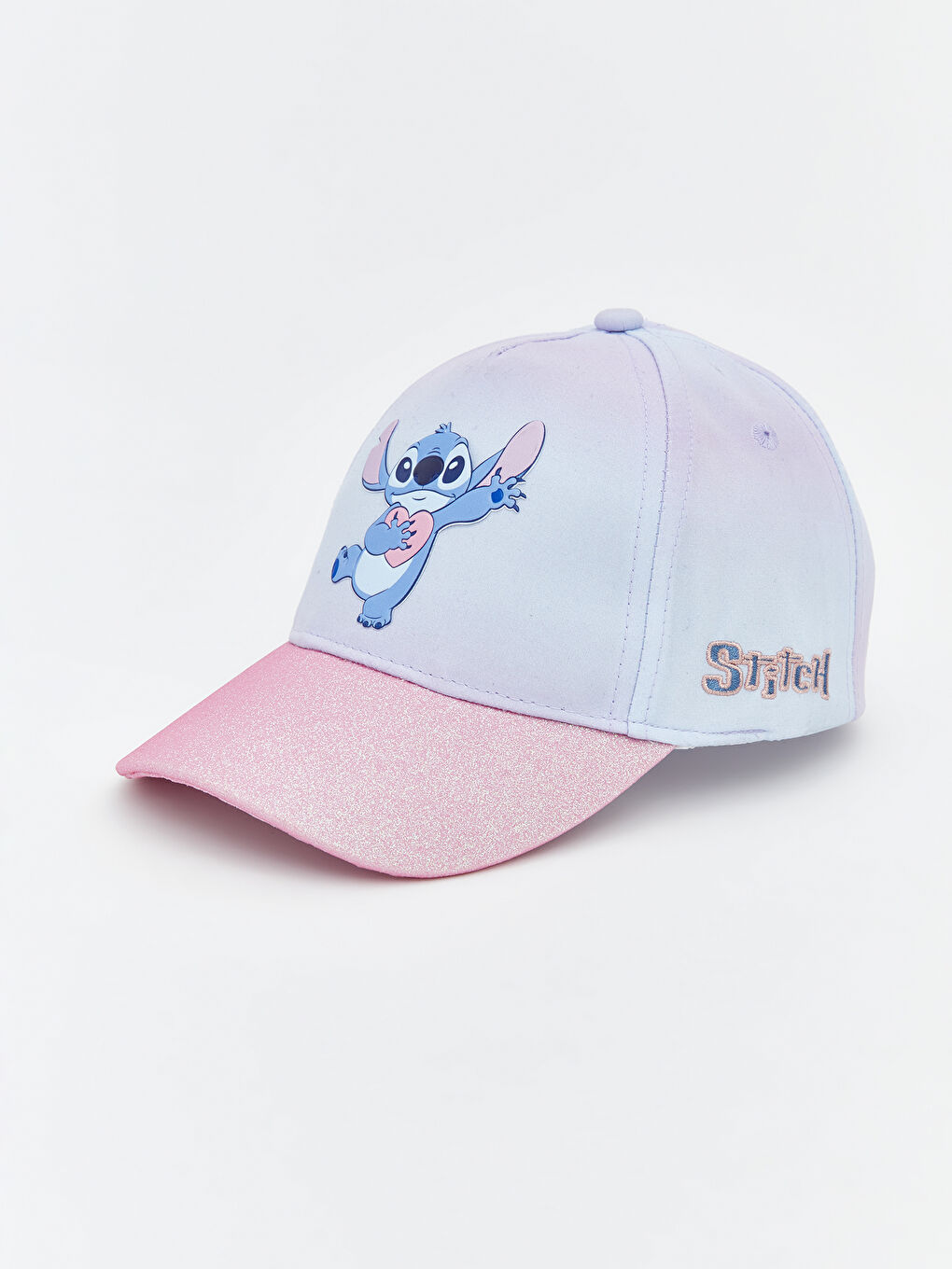 Stitch Print Baby Girl Cap Hat-1