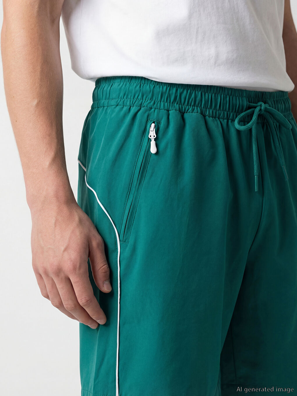 Loose Fit Men's Sport Shorts-2