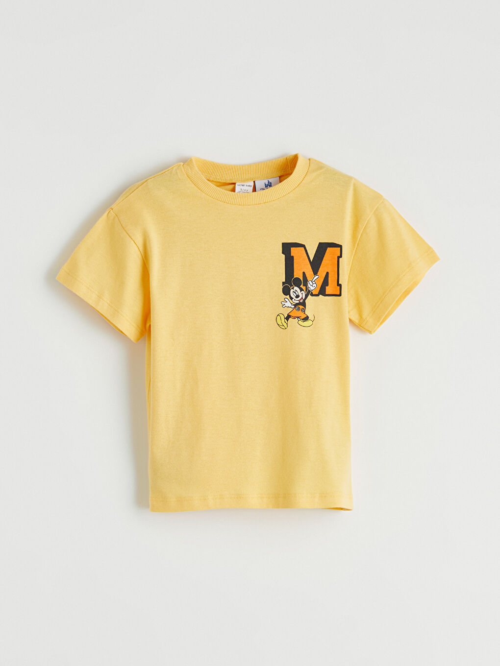 Mickey Mouse Printed Baby Boy T-Shirt and Shorts Set-1