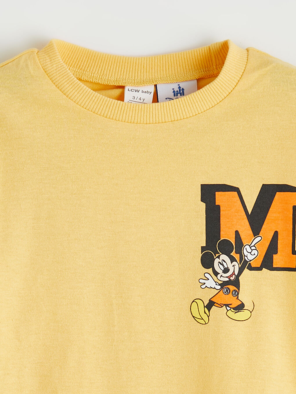 Mickey Mouse Printed Baby Boy T-Shirt and Shorts Set-2