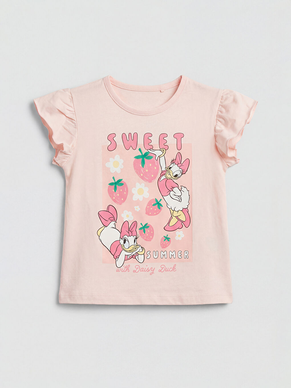 طقم وردى طفلة صغيرة-1