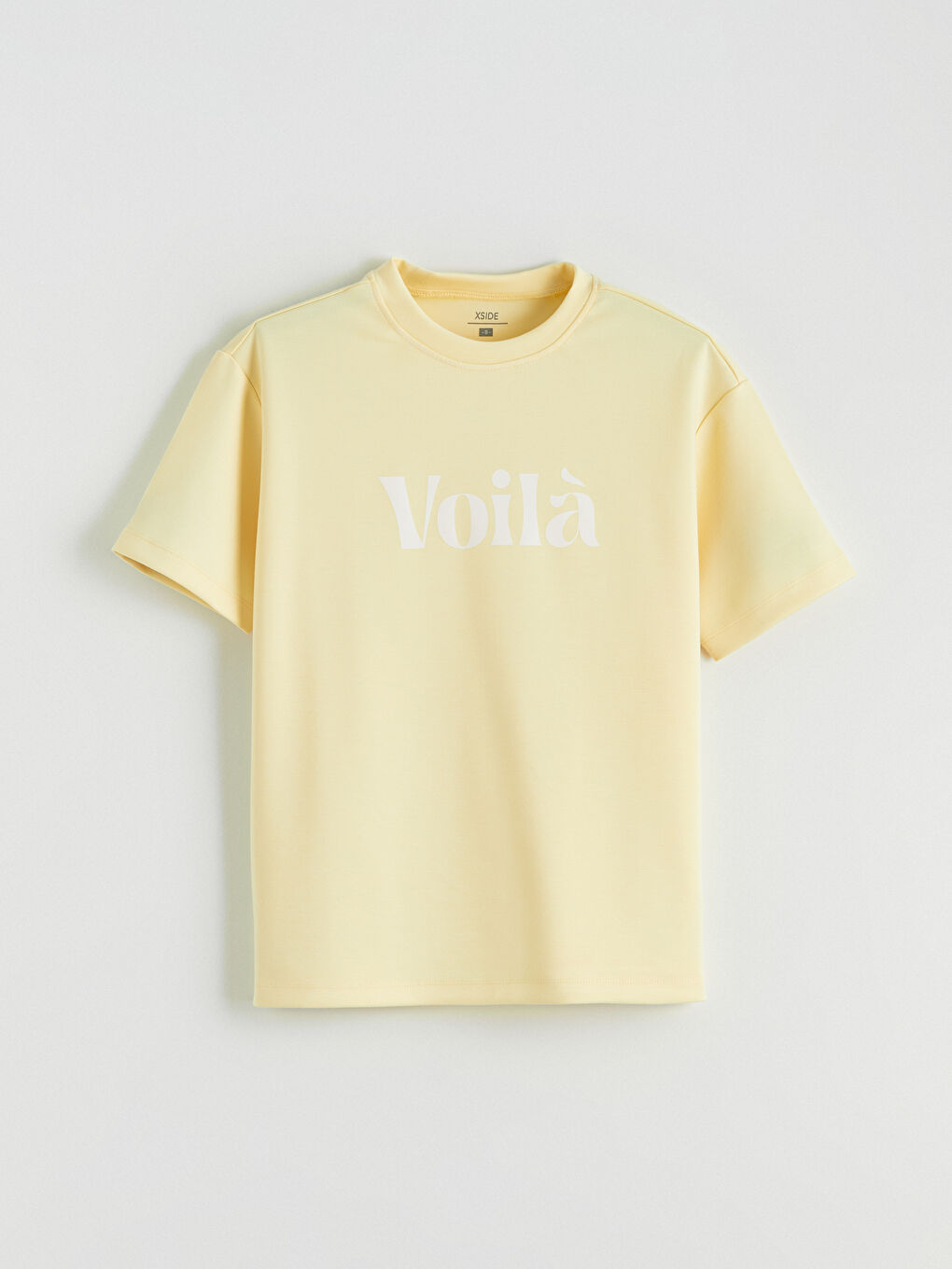 Crew Neck Printed Women's T-Shirt-4