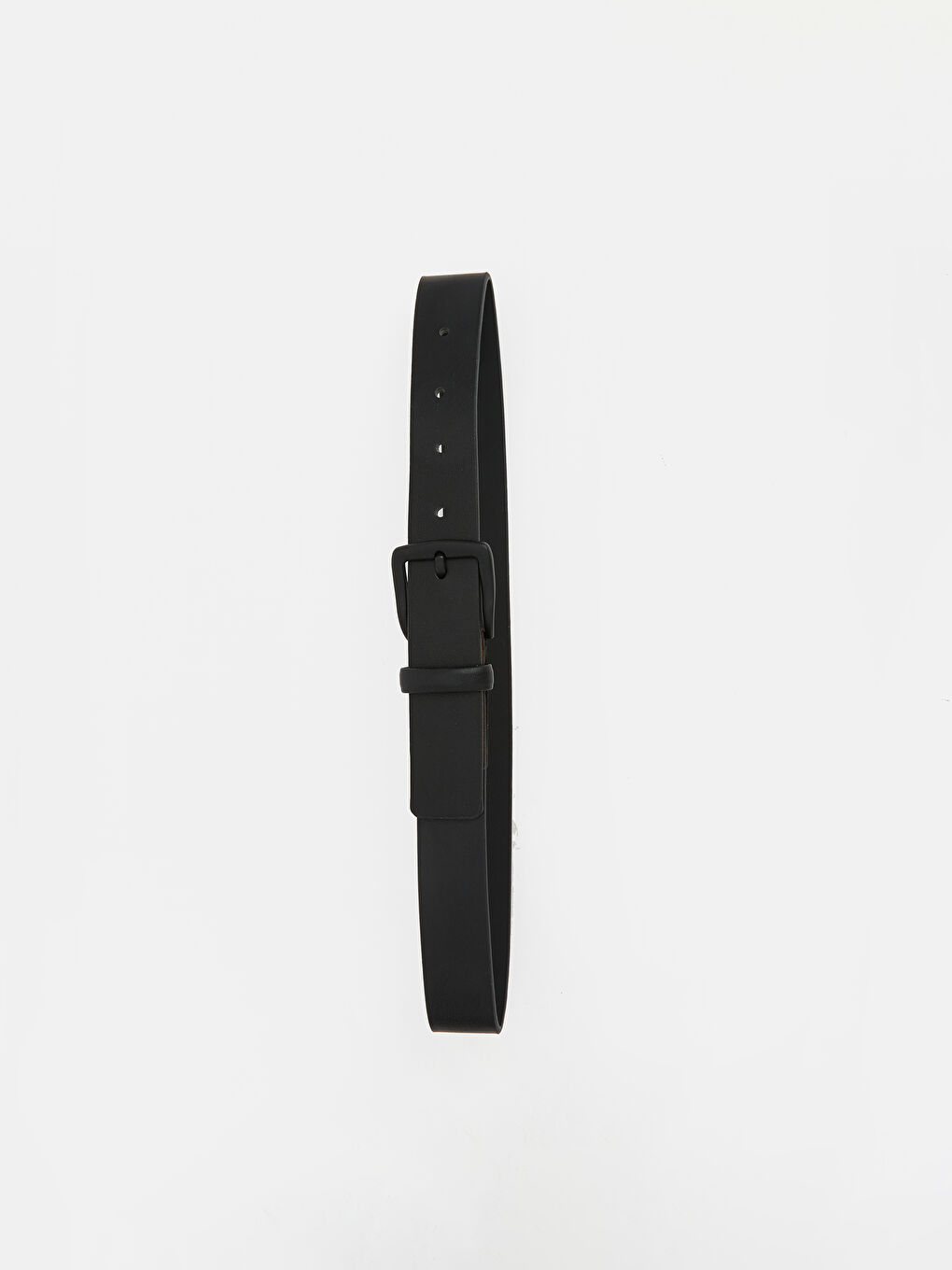 Siyah Deri Görünümlü Erkek Çocuk Kemer -1