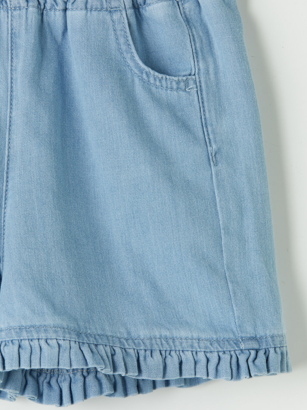 Girls' Denim Shorts-2