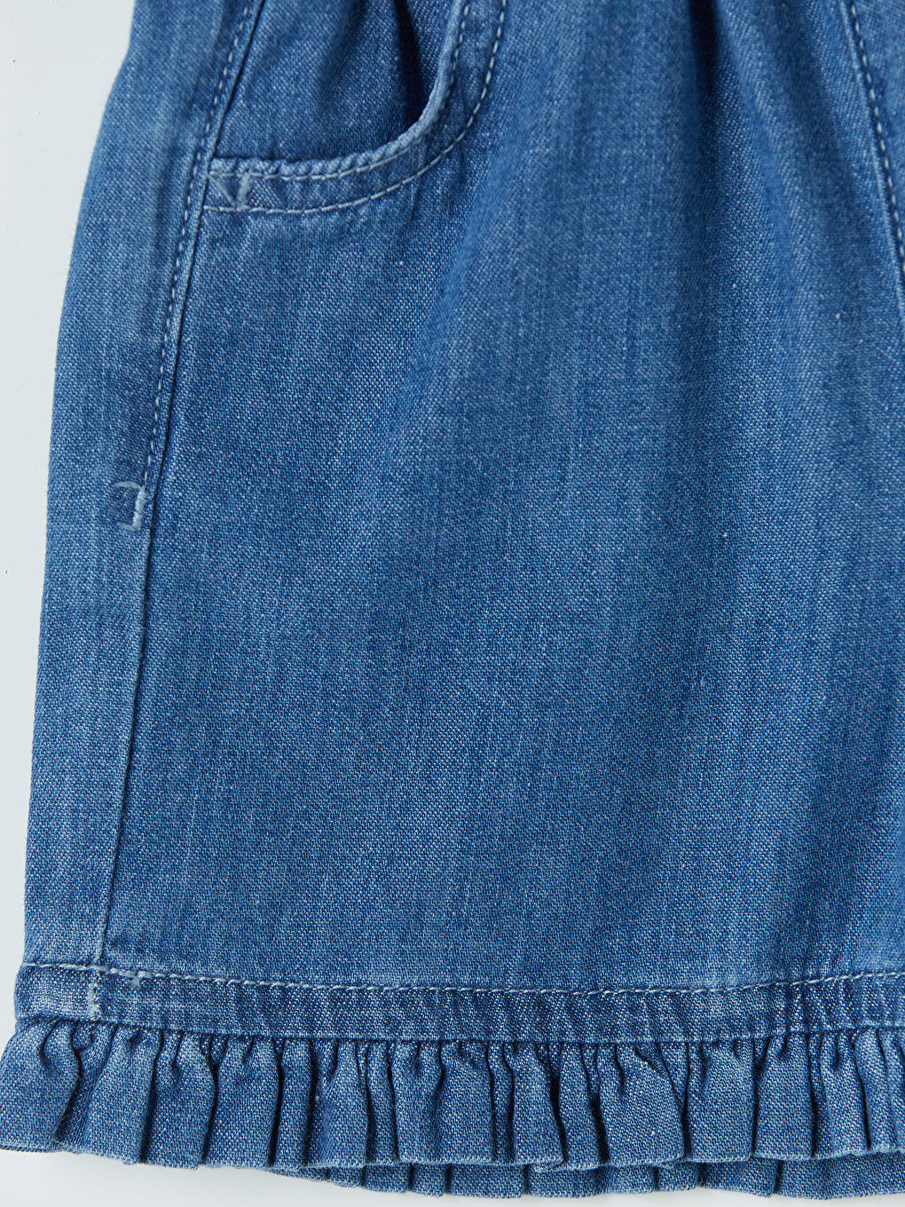 Girls' Denim Shorts-2