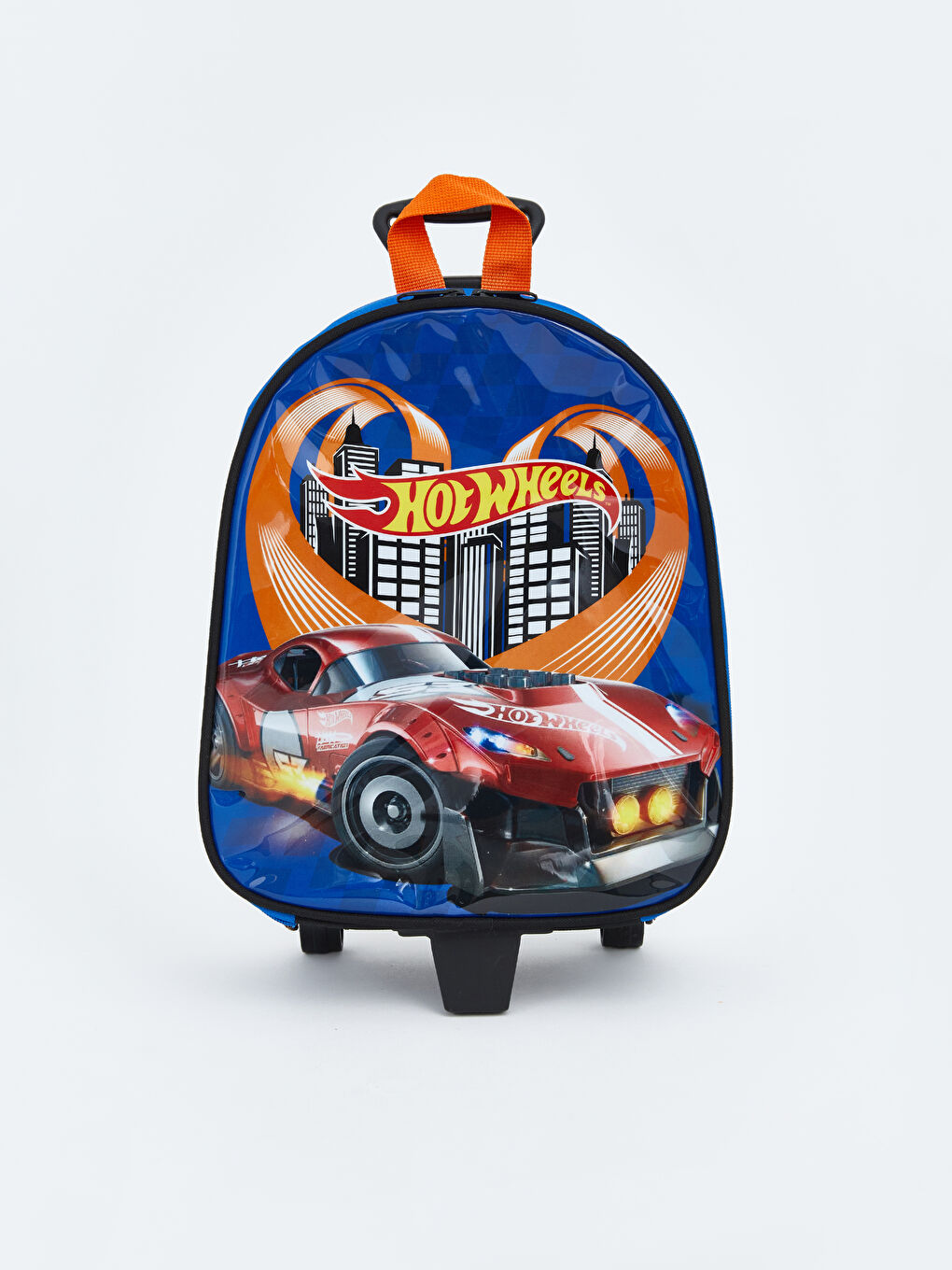 Karışık How Wheels Baskılı Erkek Çocuk Çekçekli Çanta