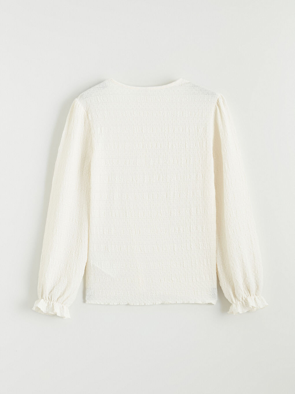 Girls' T-shirt with Bow Detail-2