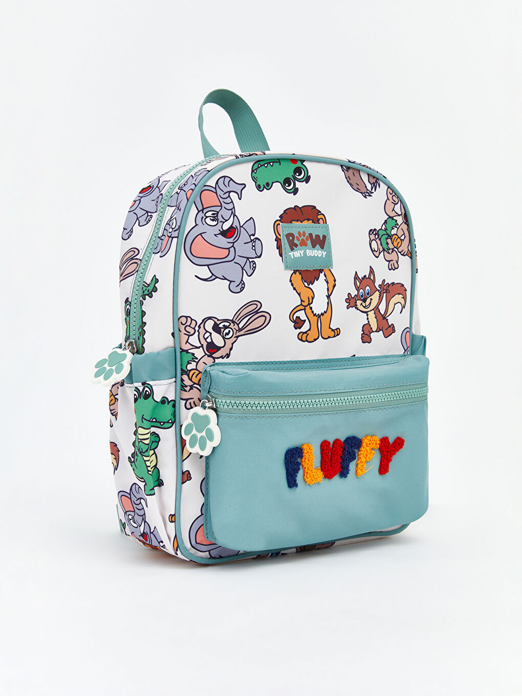 Karışık Baskılı Kız Çocuk Sırt Çantası-1