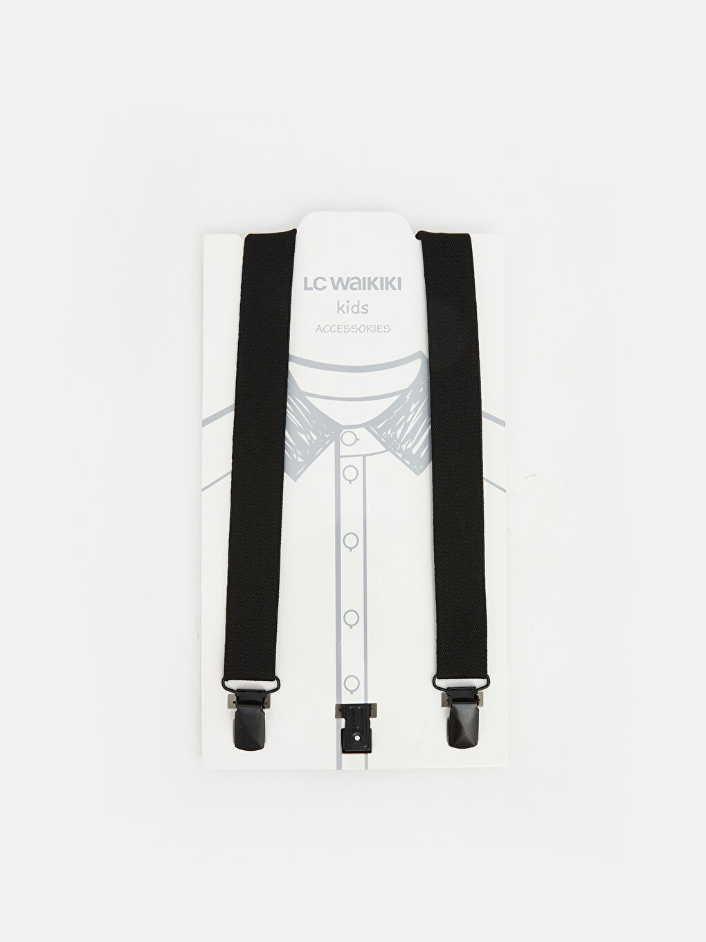 Siyah Erkek Bebek Pantolon Askısı-2