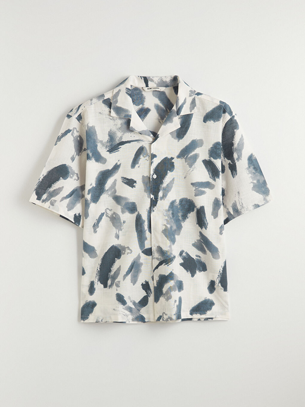 Regular Fit Patterned Men's Shirt-4