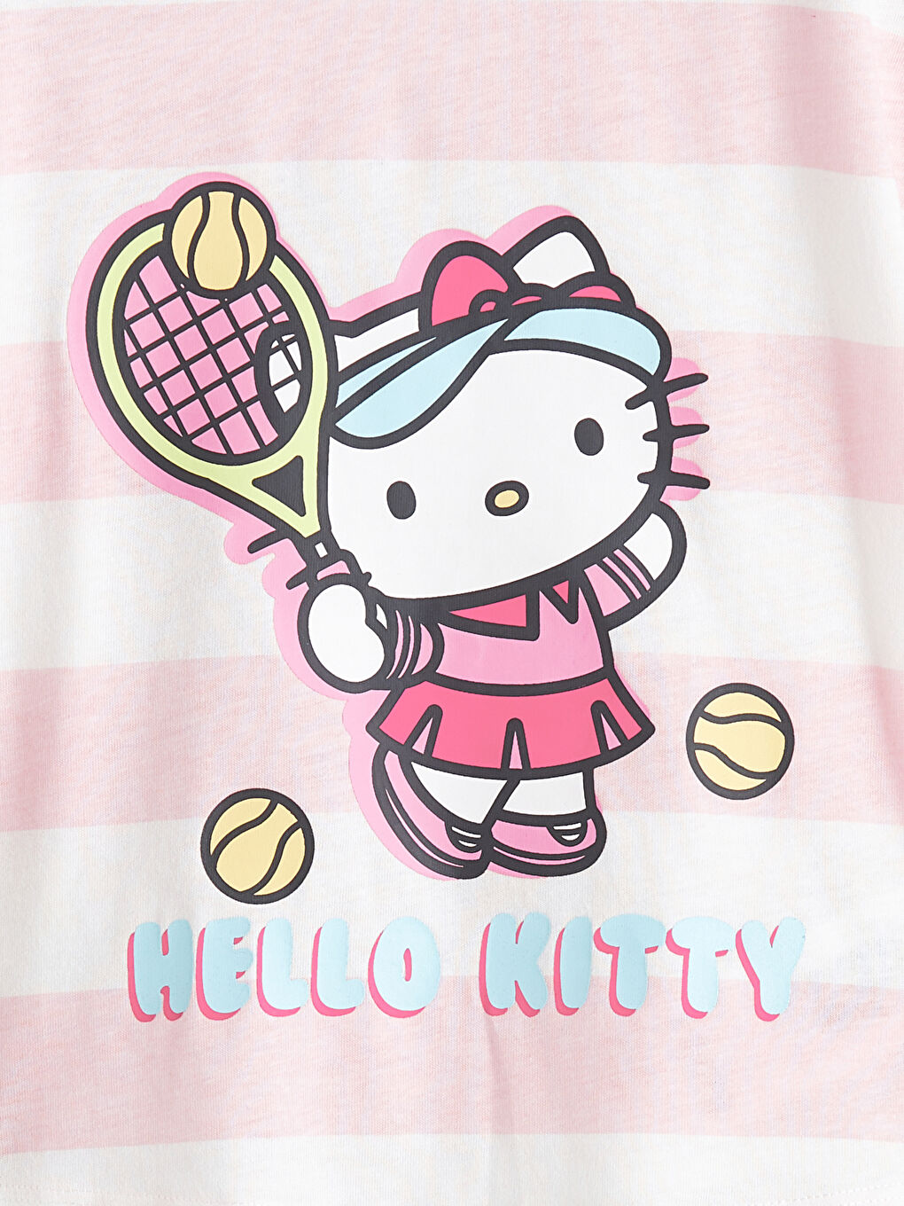 Komplet majice sa Hello Kitty printom i suknjice za devojčice-2