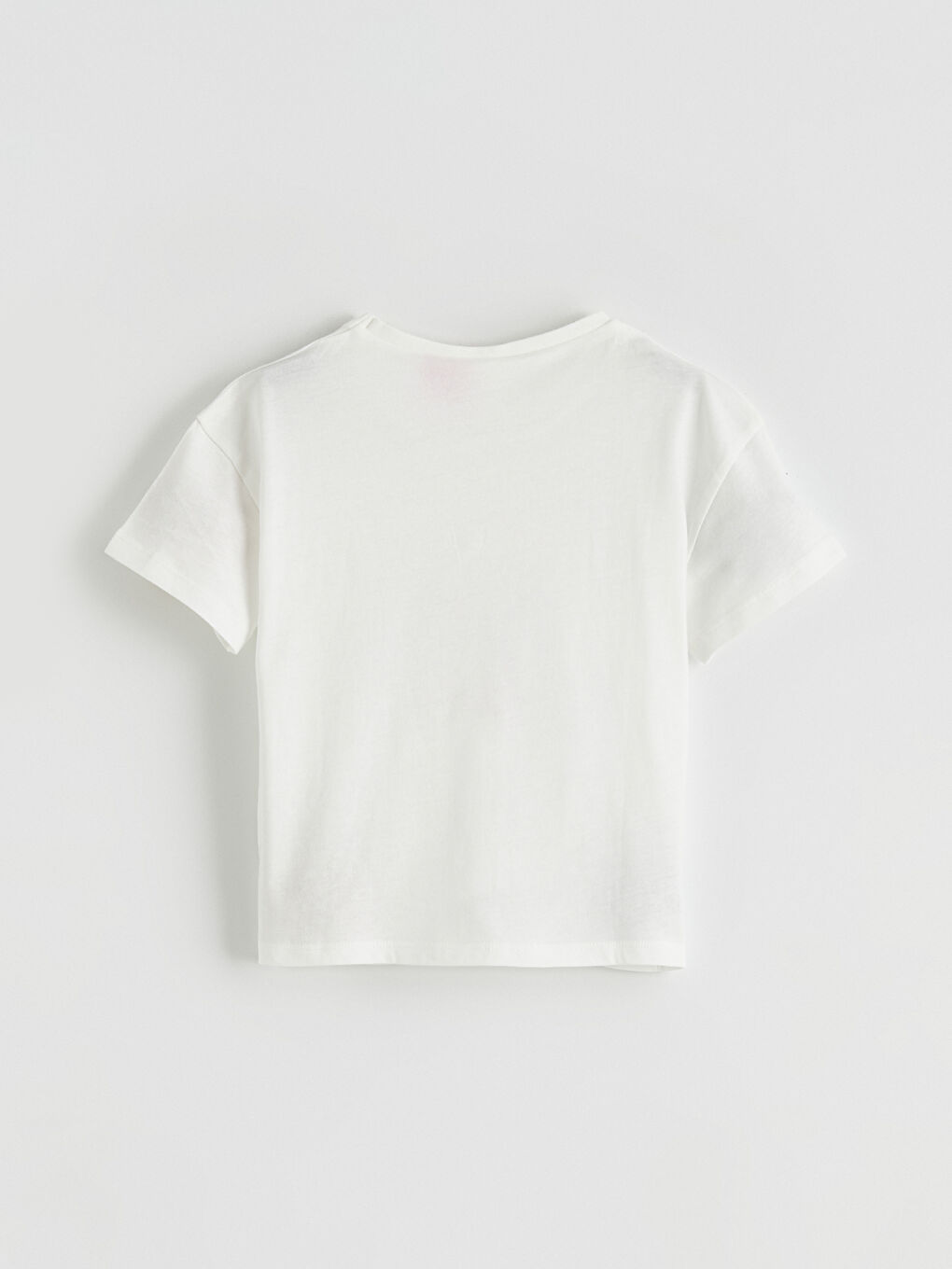 Barbie Printed Girl's T-shirt and Skirt-3