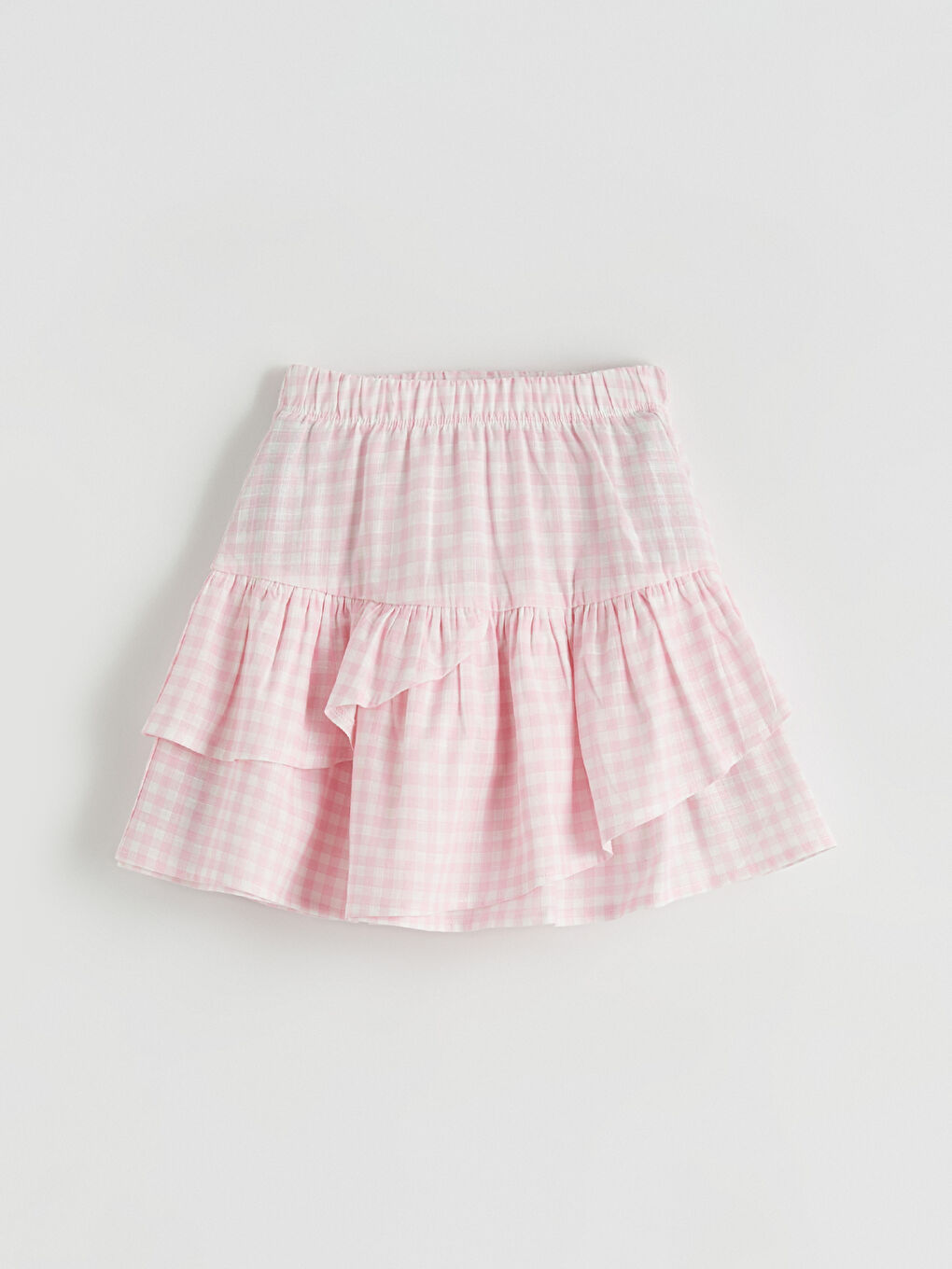 Barbie Printed Girl's T-shirt and Skirt-4