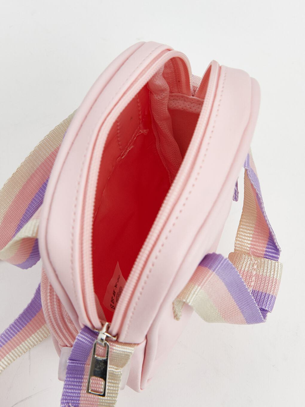 Pembe Ayıcık Baskılı Kız Çocuk Omuz Çantası-2