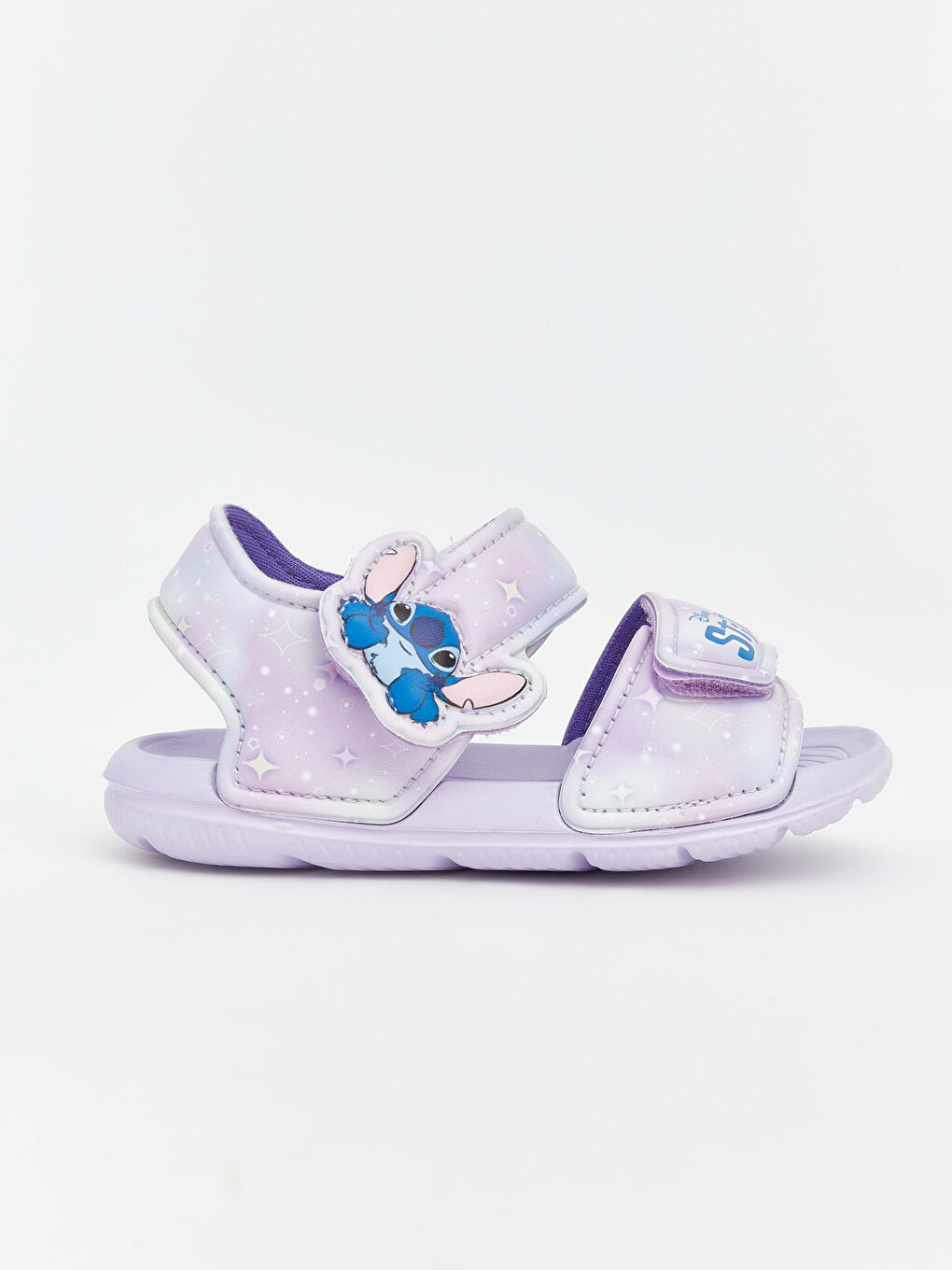 Stitch Printed Baby Girls' Sandals-1