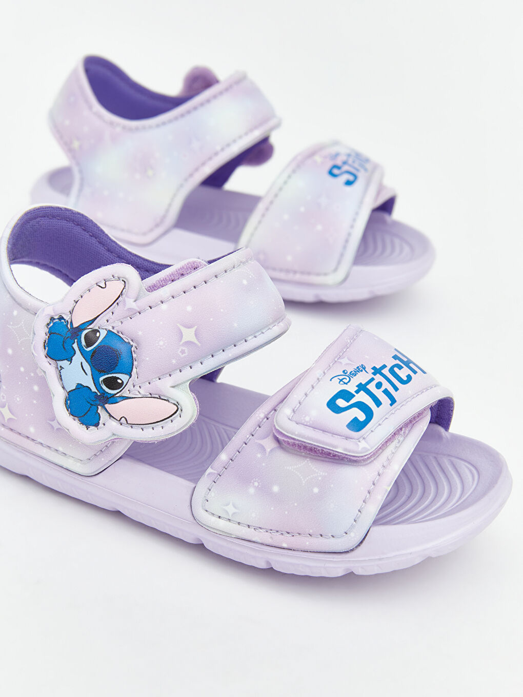Stitch Printed Baby Girls' Sandals-2