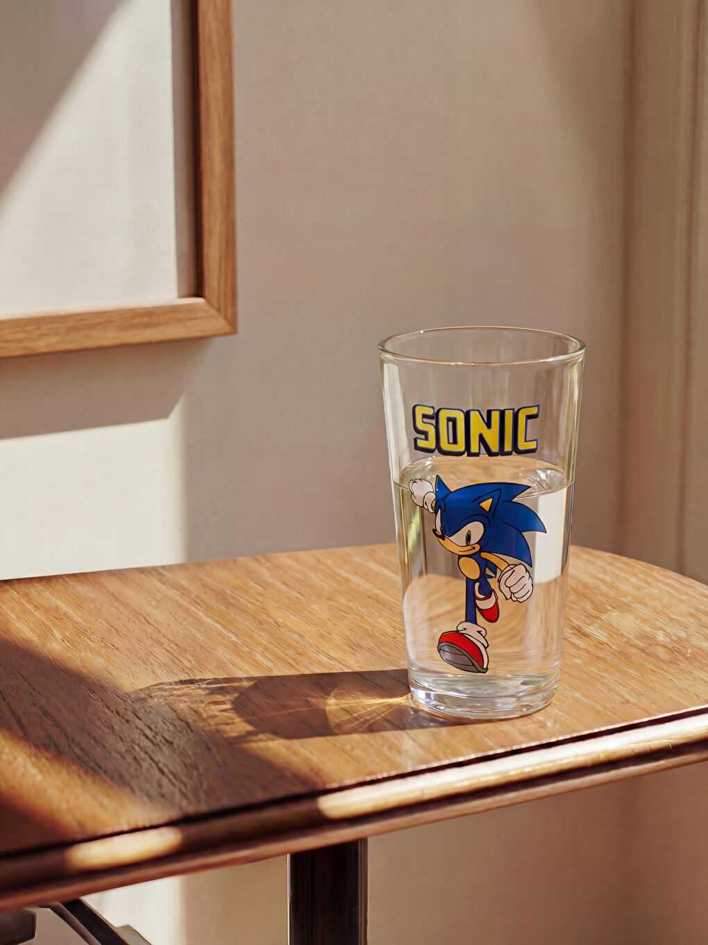 Karışık Sonic Baskılı Cam Bardak 500 ml