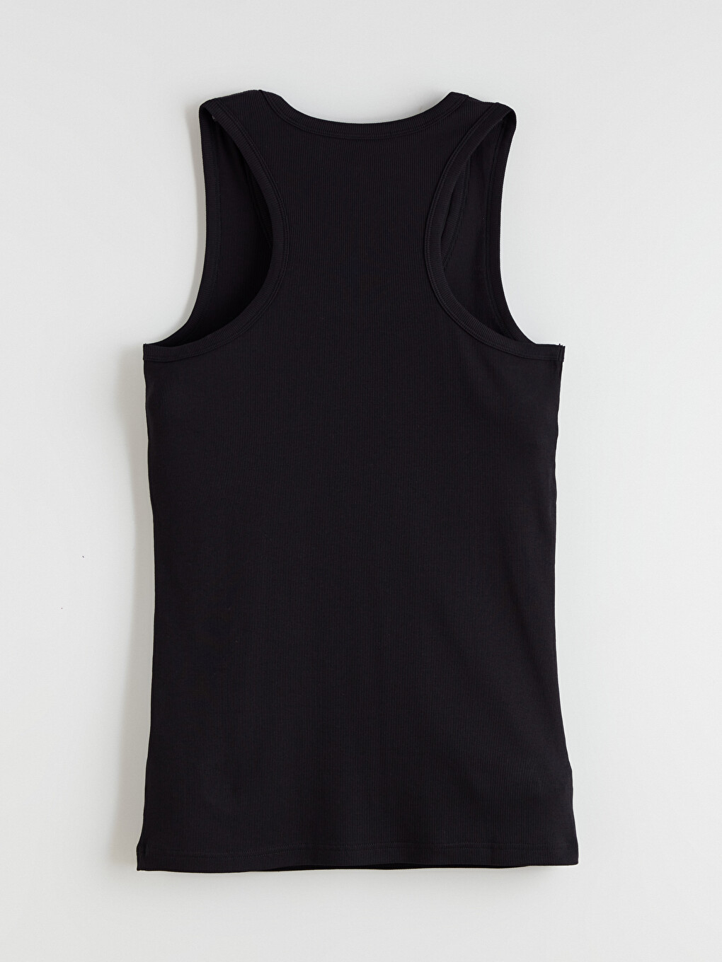 Men's Cotton Tank Top With A U-neck.-5