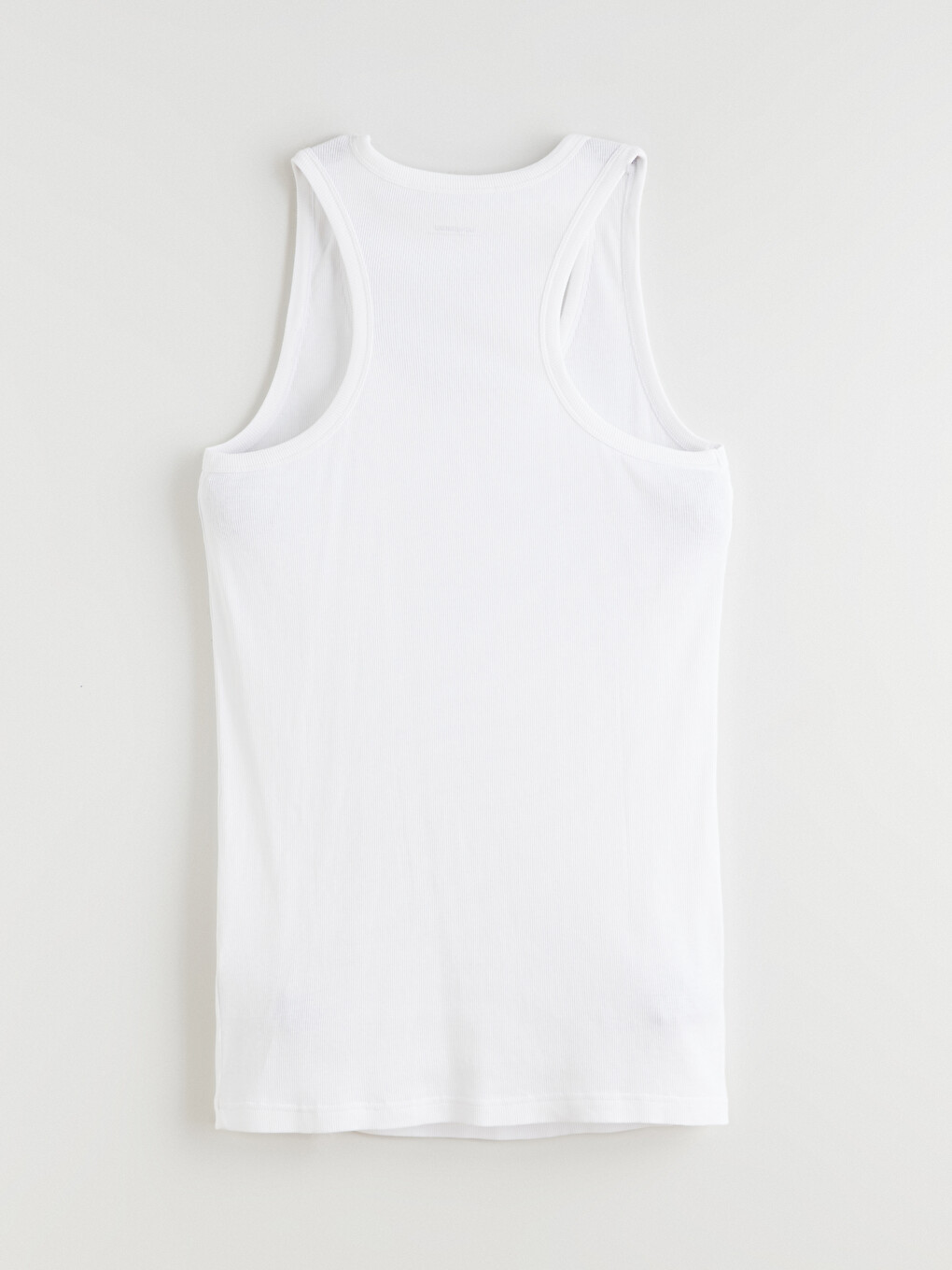 Men's U-neck Cotton Undershirt-5