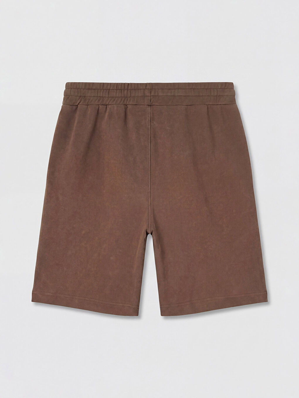 Kahverengi Rahat Kalıp Erkek Şort-1