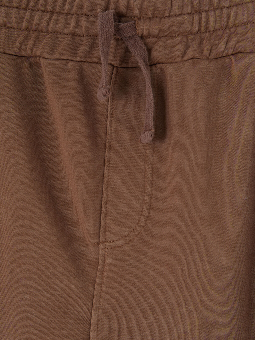 Kahverengi Rahat Kalıp Erkek Şort-2