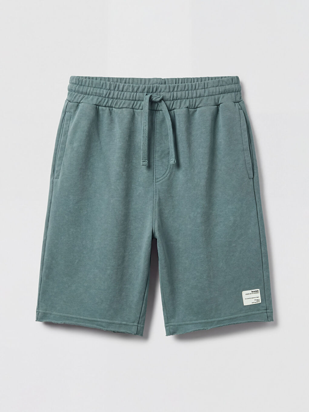 Yeşil Rahat Kalıp Erkek Şort