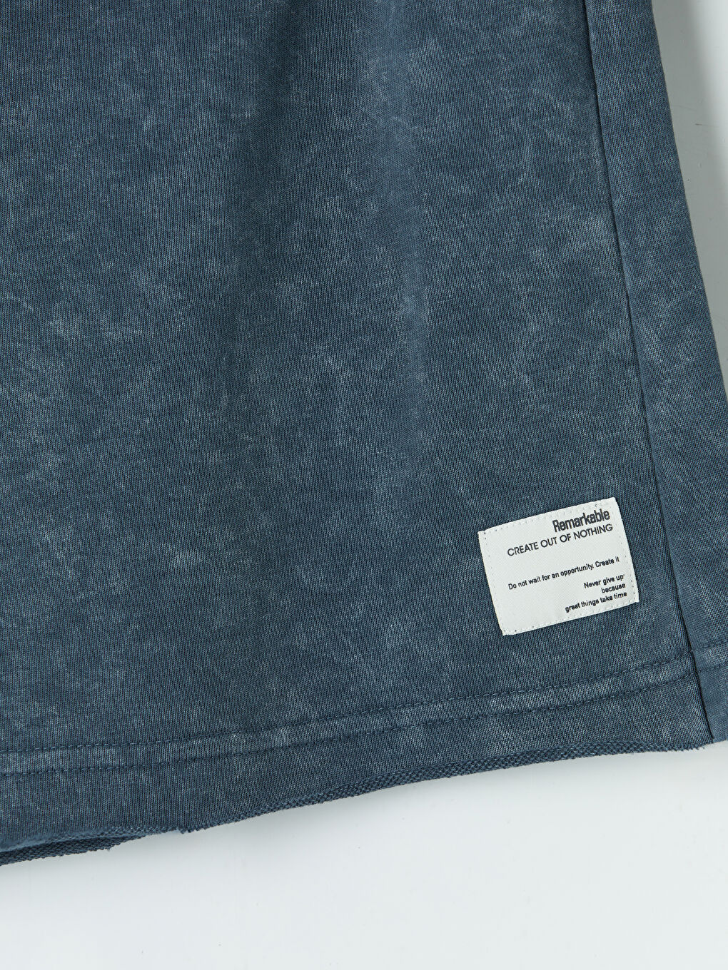 İndigo Rahat Kalıp Erkek Şort-5