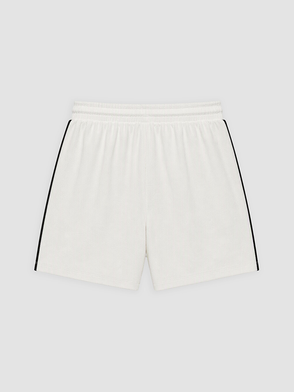 Man White Shorts-1
