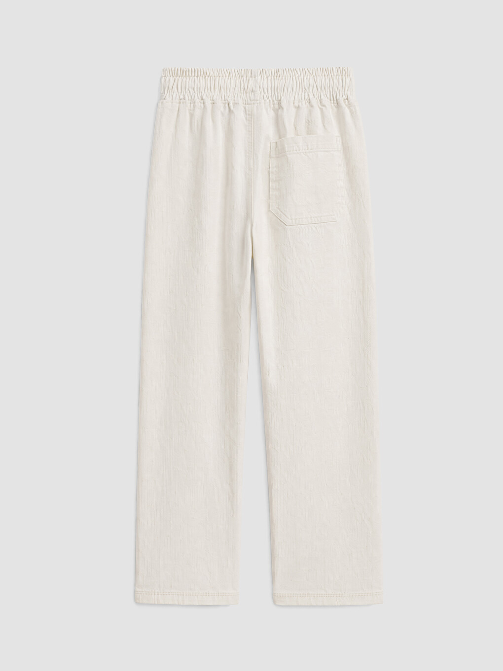 Regular Fit Boys' Linen-look Trousers-1