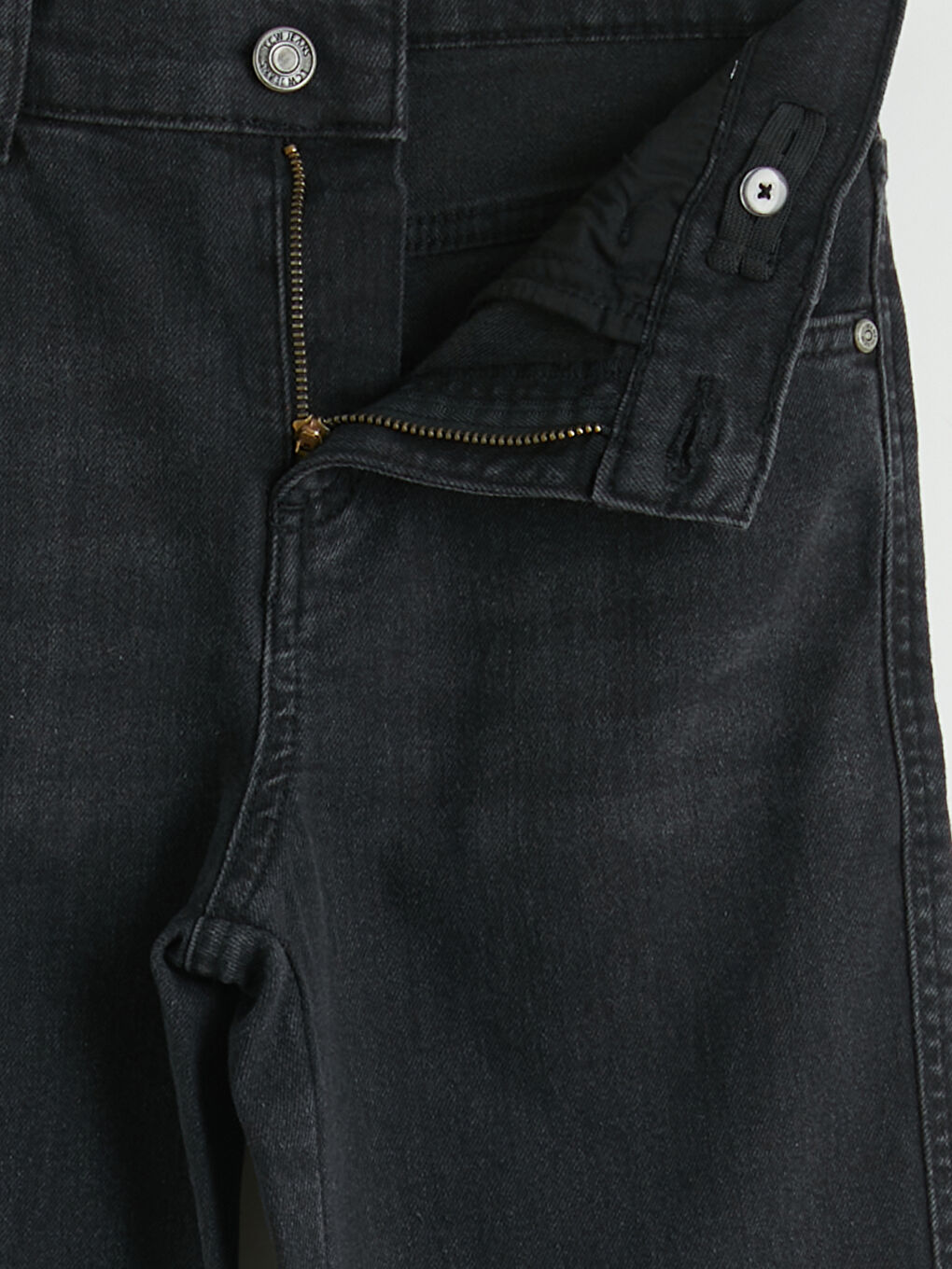 Loose Fit Boys' Cargo Jeans-2