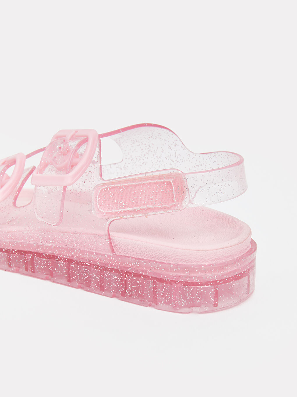 Transparent Strapped Girls' Sandal-4