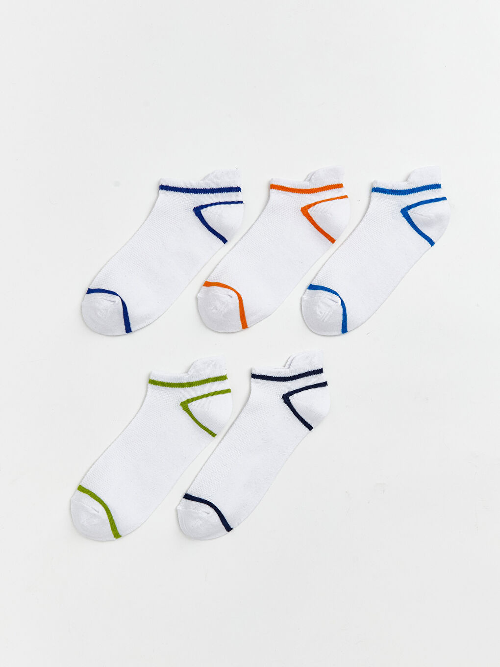 Karışık Erkek Çocuk 5'li Patik Çorap