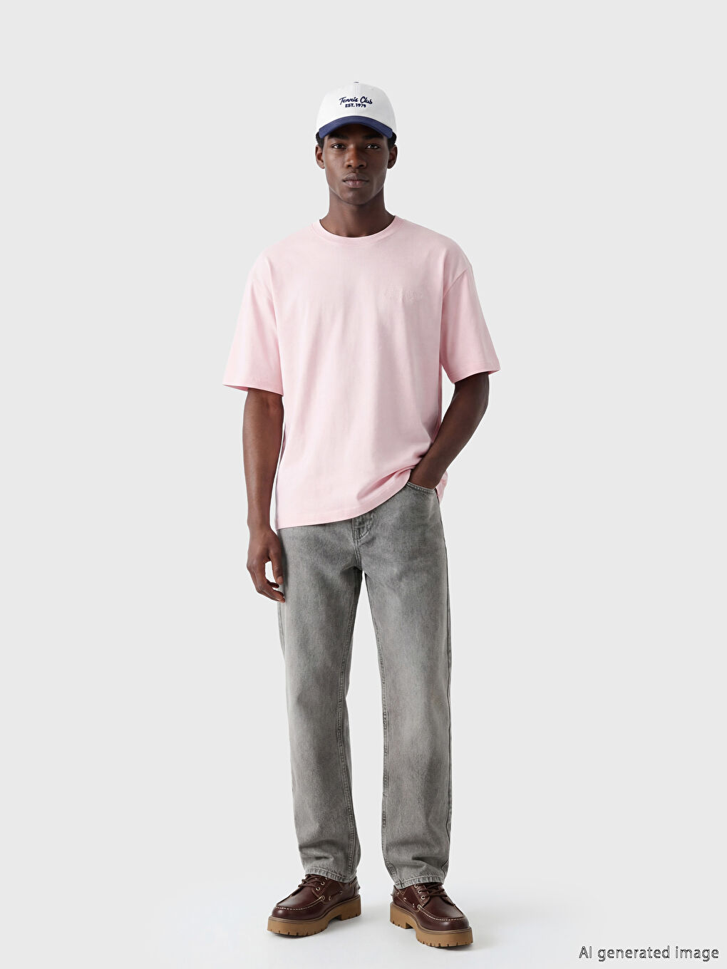 Crew Neck Jersey Men's T-Shirt-1