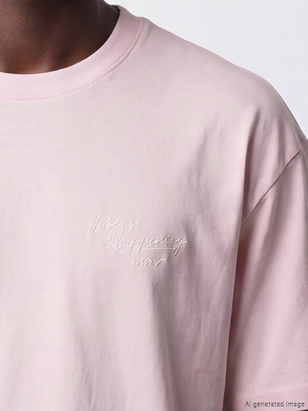 Crew Neck Jersey Men's T-Shirt-2