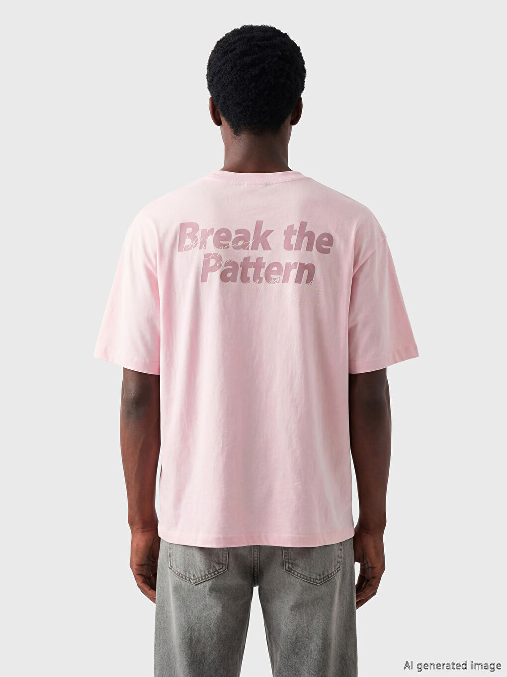 Crew Neck Jersey Men's T-Shirt-3