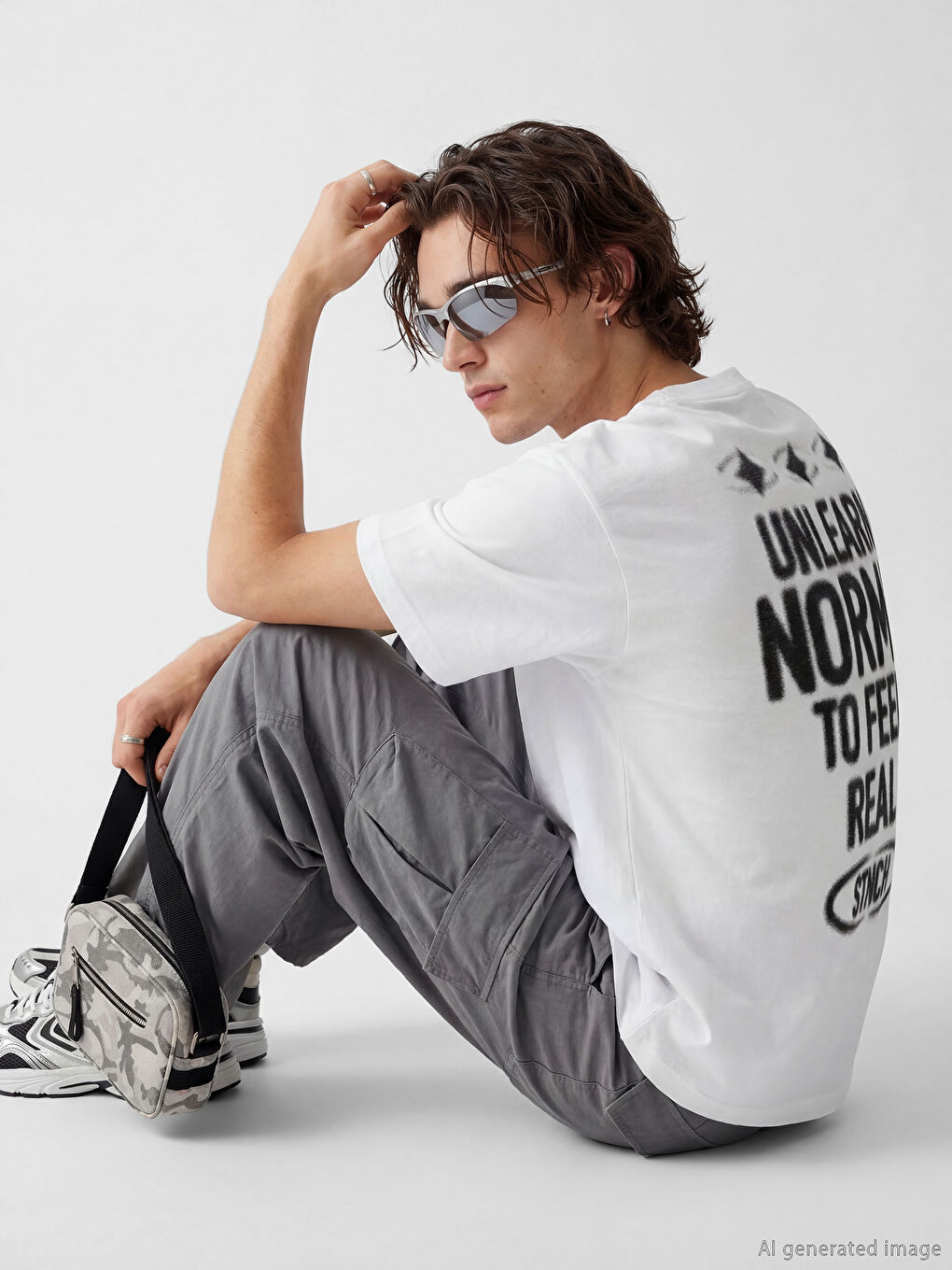 Muškarac BIJELA Majica kratkih rukava